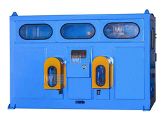 El carrete doble automático toma la máquina para la máquina de aluminio del trefilado del alambre de cobre